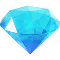 Blauwe edelsteen